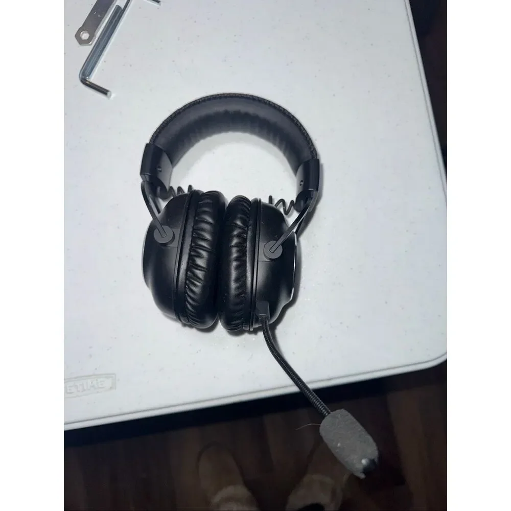 Logitech G PRO X Wireless LIGHTSPEED Gaming Headset in black.